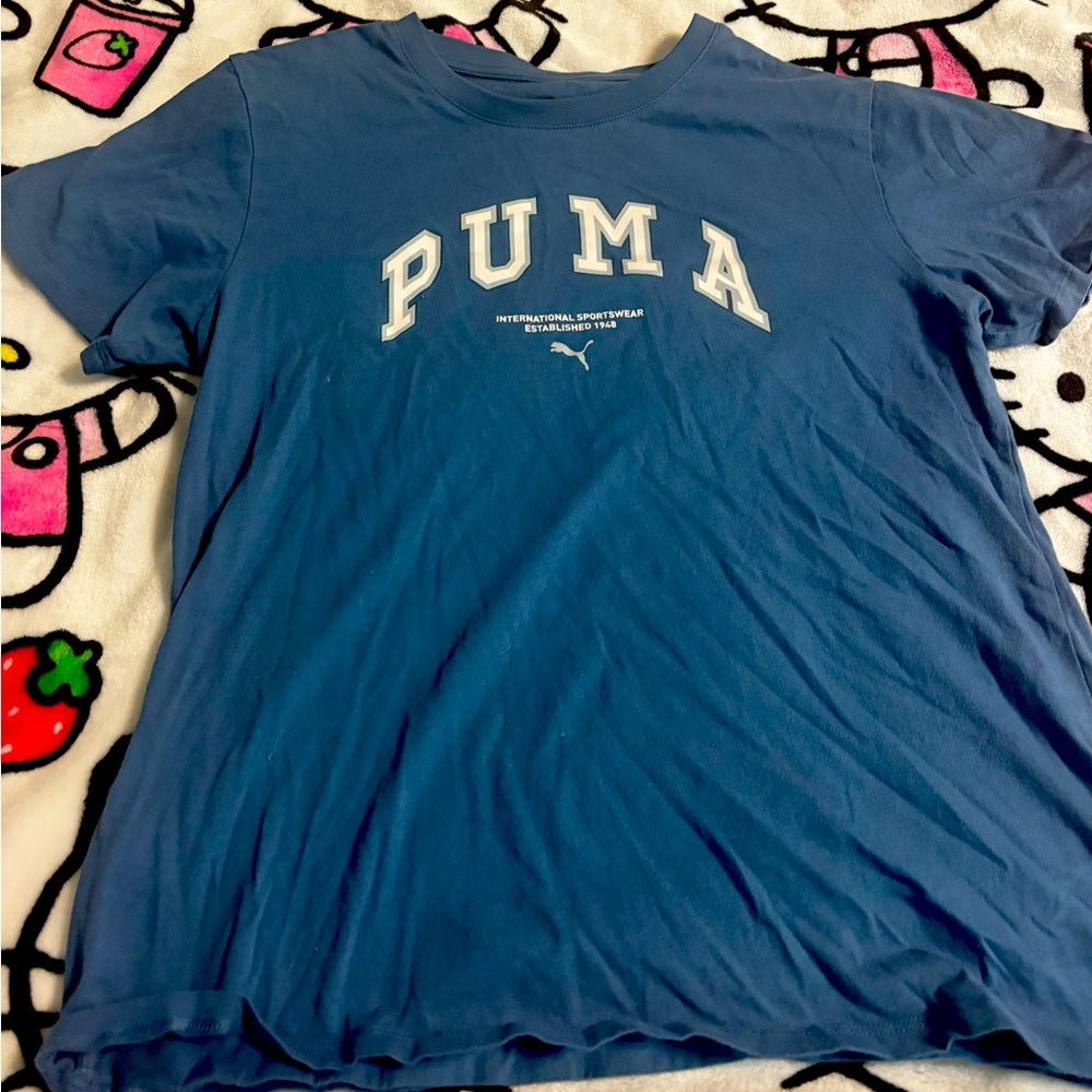 PUMA blue Casual Tee